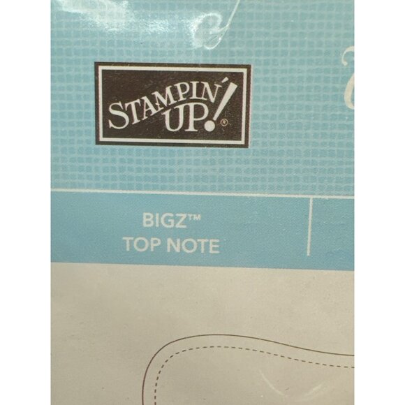 Stampin Up Sizzix Big Shot Bigz Top Note Die 5.5 x 6 x 0.625 for Paper Crafting - Picture 4 of 4